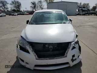 2013 Nissan Sentra SV with VIN 3N1AB7AP1DL666590, listed as a Copart auction lot 48537335 with 171,615 mi miles and Salvage Title. Bid and sale history available at DreamBid. Image 5.