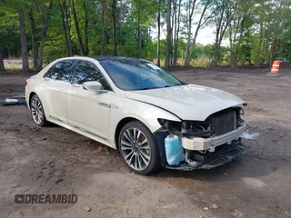 2018 Lincoln Continental Select z VIN 1LN6L9SK4J5603702, wystawiony jako IAAI lot #42198886 z przebiegiem 119 236 mil mil oraz . Historia ofert i sprzedaży dostępna na DreamBid. Obrazek 1.
