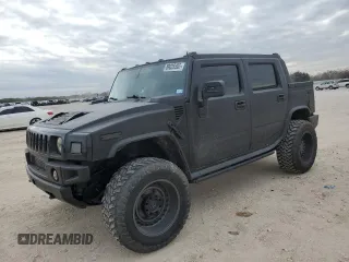 2006 Hummer H2 with VIN 5GRGN22U46H107816, listed as a Copart auction lot 89028305 with 174,544 mi miles and Salvage Title. Bid and sale history available at carsss.com. Image 1.