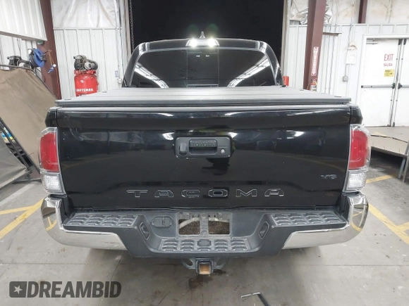 2021 Toyota Tacoma SR with VIN 3TMCZ5AN4MM448304, listed as a IAAI auction lot 42046932 with 56,161 mi miles and . Bid and sale history available at DreamBid. Image 16.
