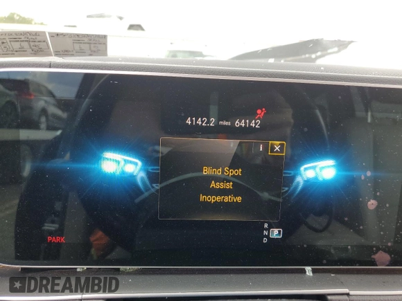 2022 Mercedes-Benz GLS 450 with VIN 4JGFF5KE5NA716162, listed as a Copart auction lot 67067154 with 64,142 mi miles and Salvage Title. Bid and sale history available at DreamBid. Image 9.