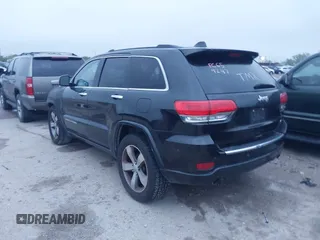 2015 Jeep Grand Cherokee High Altitude with VIN 1C4RJECG1FC654247, listed as a IAAI auction lot 41897014 with 204,630 mi miles. Bid and sale history available at carsss.com. Image 3.
