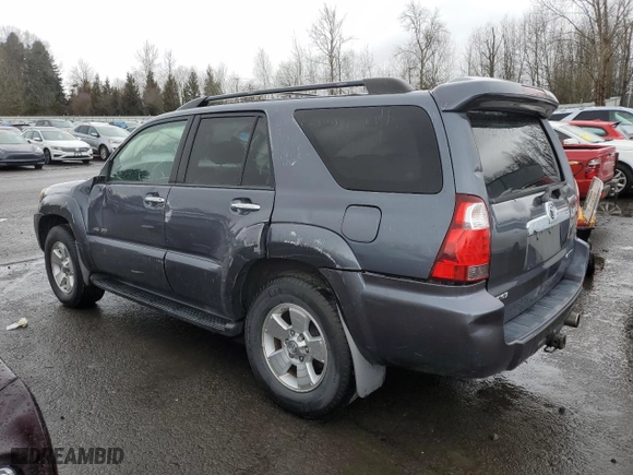2007 Toyota 4Runner SR5 with VIN JTEBU14R070128613, listed as a Copart auction lot 44547595 with 172,453 mi miles and Salvage Title. Bid and sale history available at carsss.com. Image 2.