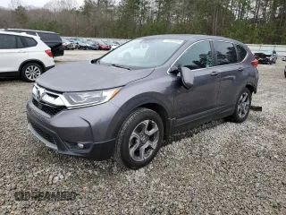 2019 Honda CR-V EX with VIN 7FARW1H50KE019796, listed as a Copart auction lot 43507845 with 107,265 mi miles and Salvage Title. Bid and sale history available at carsss.com. Image 1.