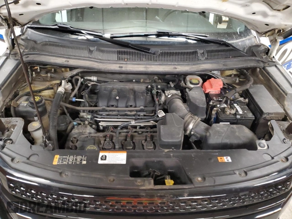 2015 Ford Utility Police Interceptor with VIN 1FM5K8AR1FGC66697, listed as a Copart auction lot 84403744 with 0 mi miles and Salvage Title. Bid and sale history available at carsss.com. Image 12.
