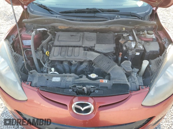 2014 Mazda 2 Sport z VIN JM1DE1KZ1E0178916, wystawiony jako Copart lot #53875655 z przebiegiem 143 531 mil mil oraz Szkoda całkowita • Salvage title. Historia ofert i sprzedaży dostępna na DreamBid. Obrazek 11.