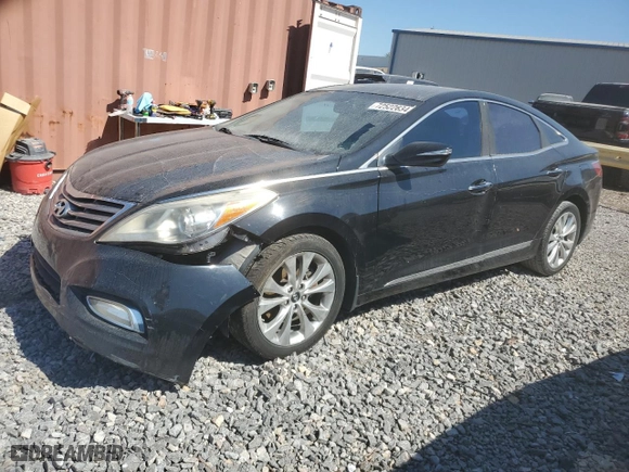 2012 Hyundai Azera with VIN KMHFG4JG2CA169990, listed as a Copart auction lot 72522634 with 174,356 mi miles and Salvage Title. Bid and sale history available at carsss.com. Image 1.