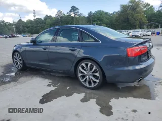 2015 Audi A6 Premium Plus with VIN WAUGFAFC4FN025898, listed as a Copart auction lot 53785675 with 100,892 mi miles and Salvage title. Bid and sale history available at DreamBid. Image 2.