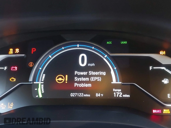 2018 Honda Clarity Touring z VIN JHMZC5F32JC024117, wystawiony jako IAAI lot #42312916 z przebiegiem 27 122 mil mil oraz . Historia ofert i sprzedaży dostępna na DreamBid. Obrazek 7.