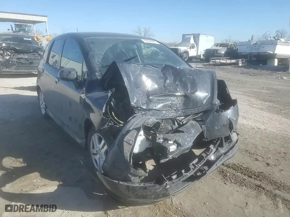 2008 Honda Fit Sport with VIN JHMGD37698S057231, listed as a Copart auction lot 42829565 with 0 mi miles and Salvage Title. Bid and sale history available at carsss.com. Image 11.