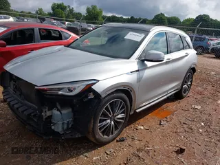 2019 Infiniti QX50 Essential with VIN 3PCAJ5M15KF147078, listed as a IAAI auction lot 42391865 with 66,676 mi miles and . Bid and sale history available at DreamBid. Image 2.