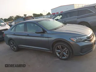 2023 Volkswagen Jetta SE with VIN 3VW7M7BUXPM012396, listed as a IAAI auction lot 42073638 with 24,593 mi miles and . Bid and sale history available at DreamBid. Image 13.