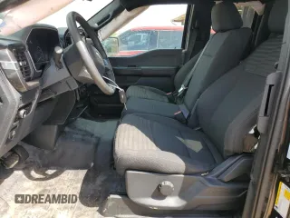 2023 Ford F-150 XL with VIN 1FTEX1CP4PKD57678, listed as a Copart auction lot 52017545 with 21,553 mi miles and Clean title. Bid and sale history available at DreamBid. Image 7.