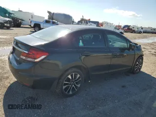 2015 Honda Civic EX z VIN 19XFB2F87FE033123, wystawiony jako Copart lot #56055825 z przebiegiem 185 396 mil mil oraz Szkoda całkowita • Salvage title. Historia ofert i sprzedaży dostępna na DreamBid. Obrazek 3.