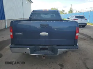 2006 Ford F-150 STX with VIN 1FTRX12W16NA23681, listed as a Copart auction lot 61585435 with 197,243 mi miles and Salvage title. Bid and sale history available at DreamBid. Image 6.