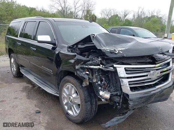 2015 Chevrolet Suburban LTZ with VIN 1GNSCKKC6FR271675, listed as a IAAI auction lot 41915036 with 150,917 mi miles. Bid and sale history available at carsss.com. Image 1.