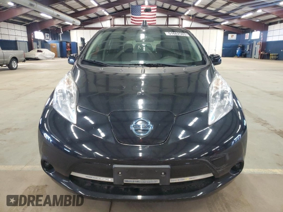 2016 Nissan LEAF S with VIN 1N4AZ0CP6GC310199, listed as a Copart auction lot 51602985 with 31,376 mi miles and Clean Title. Bid and sale history available at carsss.com. Image 5.