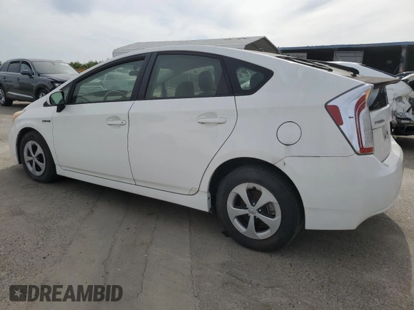 2012 Toyota Prius One with VIN JTDKN3DU8C1548075, listed as a Copart auction lot 55185645 with 38,396 mi miles and Clean Title. Bid and sale history available at carsss.com. Image 2.