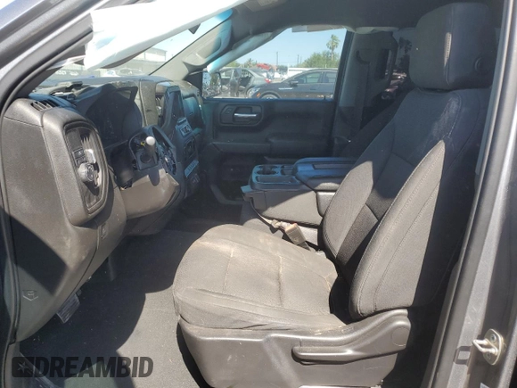 2021 Chevrolet Silverado 1500 Custom with VIN 1GCPWBEH9MZ148916, listed as a Copart auction lot 51434625 with 98,122 mi miles and Salvage Title. Bid and sale history available at DreamBid. Image 7.