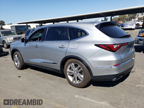2023 Acura MDX with VIN 5J8YE1H32PL032645, listed as a Copart auction lot 71673994 with 38,961 mi miles and Salvage Title. Bid and sale history available at carsss.com. Image 2.