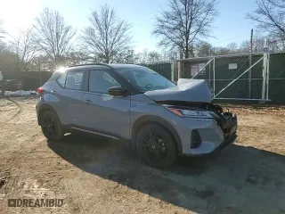 2022 Nissan Kicks SR with VIN 3N1CP5DV4NL489396, listed as a Copart auction lot 45162275 with 34,968 mi miles and Salvage Title. Bid and sale history available at carsss.com. Image 11.