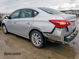 2019 Nissan Sentra SV with VIN 3N1AB7AP0KL613084, listed as a Copart auction lot 55514075 with 115,051 mi miles and Salvage Title. Bid and sale history available at DreamBid. Image 2.