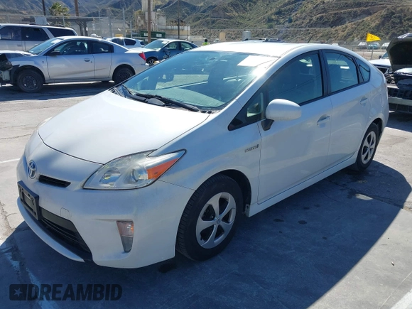 2015 Toyota Prius Four with VIN JTDKN3DU8F0426195, listed as a IAAI auction lot 41529611 with 137,377 mi miles. Bid and sale history available at carsss.com. Image 2.