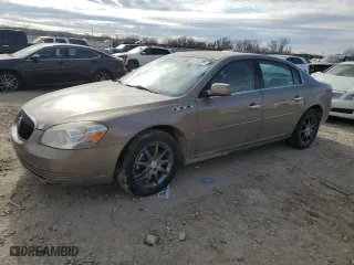 2007 Buick Lucerne V6 CXL with VIN 1G4HD57237U176180, listed as a Copart auction lot 84043224 with 139,871 mi miles and Salvage Title. Bid and sale history available at carsss.com. Image 1.