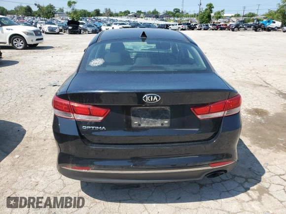 2017 Kia Optima LX with VIN 5XXGT4L36HG123511, listed as a Copart auction lot 58743865 with 120,039 mi miles and Salvage title. Bid and sale history available at DreamBid. Image 6.