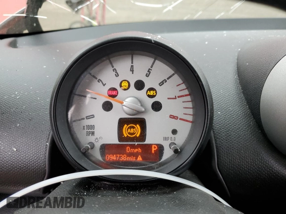 2012 MINI Countryman S с VIN WMWZC3C50CWL87834, выставлен на аукционе Copart как лот 62269645 с пробегом 94 738 миль миль и Списание • Salvage title. История ставок и продаж доступна на DreamBid. Изображение 9.