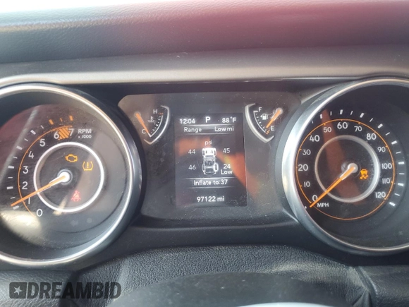 2021 Jeep Wrangler Unlimited Freedom with VIN 1C4HJXDN1MW528776, listed as a Copart auction lot 59585475 with 97,122 mi miles and Clean title. Bid and sale history available at DreamBid. Image 9.