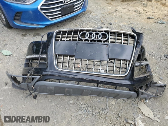 2014 Audi Q7 3.0T Premium with VIN WA1CGAFE3ED020786, listed as a Copart auction lot 63790064 with 0 mi miles and Salvage Title. Bid and sale history available at carsss.com. Image 13.