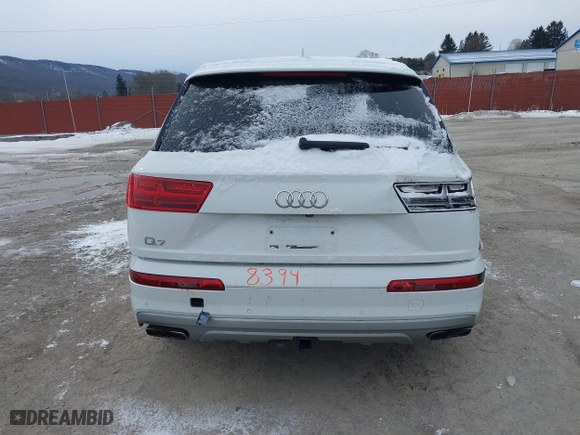2019 Audi Q7 Prestige with VIN WA1VAAF74KD008394, listed as a IAAI auction lot 41610076 with 43,511 mi miles. Bid and sale history available at carsss.com. Image 17.