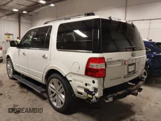 2016 Ford Expedition Platinum с VIN 1FMJU1MT2GEF27226, выставлен на аукционе IAAI как лот 41303801 с пробегом 150 003 миль миль и . История ставок и продаж доступна на DreamBid. Изображение 3.
