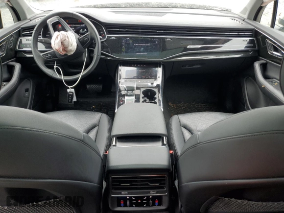 2023 Audi Q7 Premium Plus with VIN WA1LCBF71PD008190, listed as a Copart auction lot 60656225 with 18,154 mi miles and Salvage title. Bid and sale history available at DreamBid. Image 8.