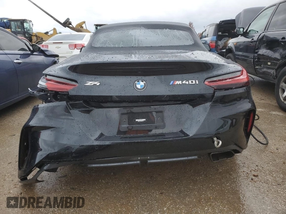 2022 BMW Z4 sDriveM40i with VIN WBAHF9C05NWX73677, listed as a Copart auction lot 78484773 with 4,000 mi miles and . Bid and sale history available at DreamBid. Image 6.