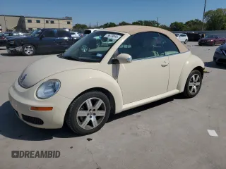 2006 Volkswagen Beetle z VIN 3VWRF31YX6M325219, wystawiony jako Copart lot #73673044 z przebiegiem 37 750 mil mil oraz Szkoda całkowita • Salvage title. Historia ofert i sprzedaży dostępna na DreamBid. Obrazek 1.