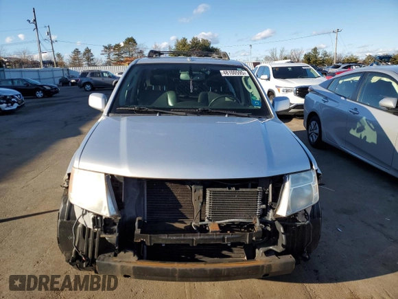 2010 Nissan Pathfinder S with VIN 5N1AR1NB7AC613674, listed as a Copart auction lot 57263035 with 103,397 mi miles and Salvage title. Bid and sale history available at DreamBid. Image 5.