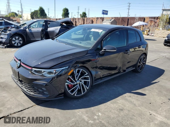 2022 Volkswagen Golf GTI Autobahn with VIN WVW587CD9NW206492, listed as a Copart auction lot 71097764 with 32,074 mi miles and Salvage Title. Bid and sale history available at carsss.com. Image 1.