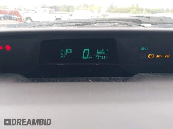 2008 Toyota Prius with VIN JTDKB20UX87776463, listed as a IAAI auction lot 42135235 with 179,768 mi miles. Bid and sale history available at carsss.com. Image 7.