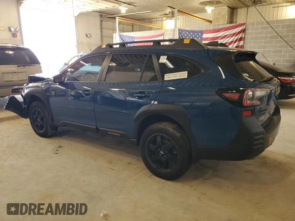 2022 Subaru Outback Wilderness with VIN 4S4BTGUD9N3156254, listed as a Copart auction lot 51008085 with 61,446 mi miles and Salvage Title. Bid and sale history available at DreamBid. Image 2.
