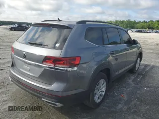 2021 Volkswagen Atlas S z VIN 1V2AP2CA1MC583228, wystawiony jako Copart lot #57410775 z przebiegiem 48 722 mil mil oraz Czysty tytuł • Clean title. Historia ofert i sprzedaży dostępna na DreamBid. Obrazek 3.