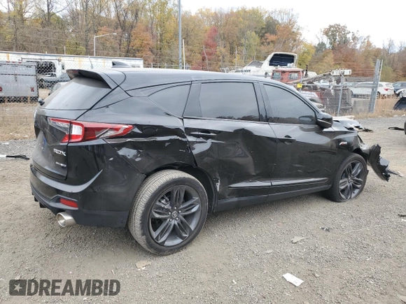 2024 Acura RDX w/A-Spec Package z VIN 5J8TC2H62RL033605, wystawiony jako Copart lot #78671174 z przebiegiem 6 067 mil mil oraz Szkoda całkowita • Salvage title. Historia ofert i sprzedaży dostępna na DreamBid. Obrazek 3.