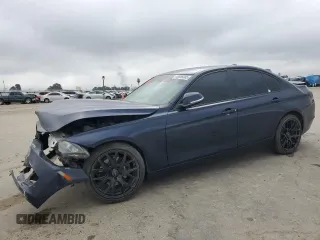 2015 BMW 3 Series 320i with VIN WBA3B1C51FK139956, listed as a Copart auction lot 46886685 with 133,042 mi miles and Salvage Title. Bid and sale history available at carsss.com. Image 1.