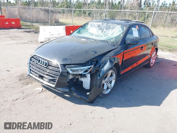 2017 Audi A3 Premium z VIN WAUAUGFF6H1041068, wystawiony jako IAAI lot #41534579 z przebiegiem 115 161 mil mil oraz . Historia ofert i sprzedaży dostępna na DreamBid. Obrazek 6.