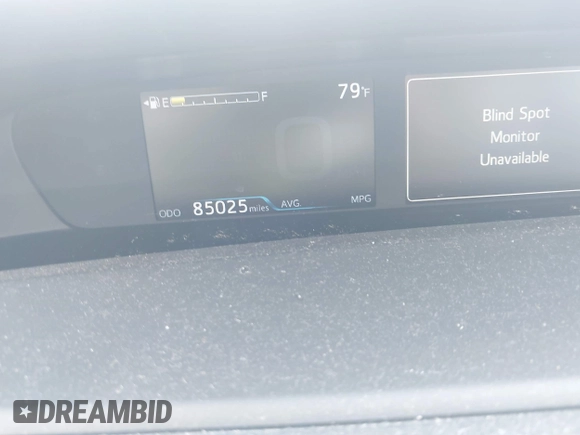 2018 Toyota Prius Two with VIN JTDKARFU4J3056091, listed as a IAAI auction lot 41919790 with 85,025 mi miles. Bid and sale history available at carsss.com. Image 7.