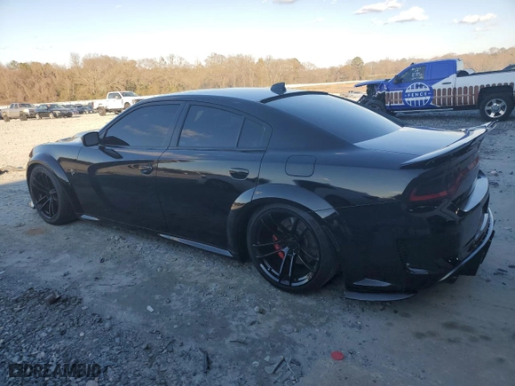 2017 Dodge Charger SRT Hellcat with VIN 2C3CDXL99HH539572, listed as a Copart auction lot 41608365 with 26,163 mi miles and Salvage Title. Bid and sale history available at carsss.com. Image 2.
