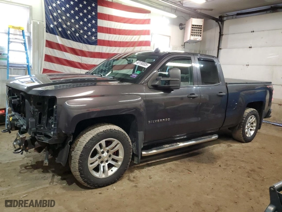 2014 Chevrolet Silverado 1500 LT with VIN 1GCVKREC7EZ236655, listed as a Copart auction lot 48190005 with NaN miles and Salvage Title. Bid and sale history available at carsss.com. Image 1.