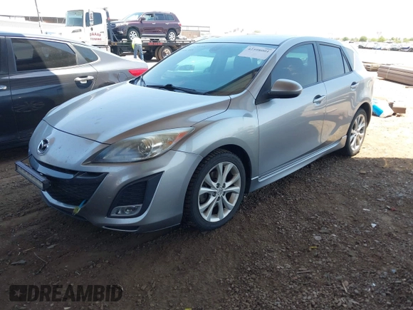 2010 Mazda 3 S Sport with VIN JM1BL1H53A1342365, listed as a IAAI auction lot 42598001 with 127,839 mi miles and . Bid and sale history available at DreamBid. Image 2.