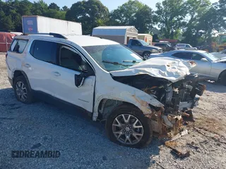 2021 GMC Acadia SLT z VIN 1GKKNMLS4MZ209066, wystawiony jako IAAI lot #42592200 z przebiegiem 82 613 mil mil oraz . Historia ofert i sprzedaży dostępna na DreamBid. Obrazek 1.